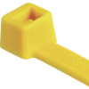 HellermannTyton Kábelkötegelő készlet 390 x 4,6 mm, sárga, 100 db, HellermannTyton 116-05414 T80L-N66-YE-C1 (116-05414)