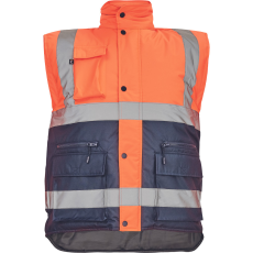  HELLIN HV mellény narancssárga/navy XL
