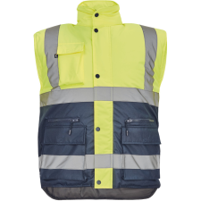  HELLIN HV mellény sárga/navy 3XL láthatósági ruházat
