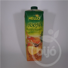 Hello Hello multivitamin 100% 1000 ml üdítő, ásványviz, gyümölcslé