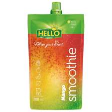 Hello Hello smoothie mangó gyümölcsturmix 200 ml üdítő, ásványviz, gyümölcslé