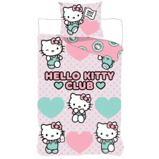 HELLO KITTY Club ágyneműhuzat 140×200cm, 70×90 cm lakástextília
