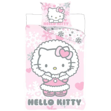 HELLO KITTY Cozy Winter ágyneműhuzat 140×200cm, 70×90 cm lakástextília