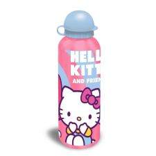 Hello Kitty Friends alumínium kulacs 500 ml kulacs, kulacstartó