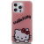 HELLO KITTY IML Daydreaming Logo Zadní Kryt pro iPhone 13 Pro Pink