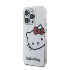 HELLO KITTY IML Head Logo Apple Iphone 15 Pro hátlap tok, fehér tok és táska
