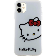 HELLO KITTY IML Head Logo Zadní Kryt pro iPhone 11 White tok és táska