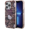 HELLO KITTY IML Tags Graffiti iPhone 14 Pro Max telefon tok - Pink (HKHCP14XHDGPTP)