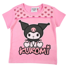HELLO KITTY Kuromi Pink gyerek rövid póló, felső 4 év gyerek póló