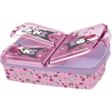 HELLO KITTY Kuromi több rekeszes uzsonnás doboz, szendvicsdoboz babaétkészlet