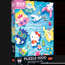 hello kitty nyári relaxáció puzzle - 1000 darabos prémium plusz puzzle, kirakós