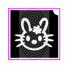  Hello Kitty nyuszi (csss0446) csillámtetoválás