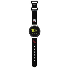 HELLO KITTY óraszíj univerzális HKUWMSCHBLK Szilikon Kitty fej fekete 20mm okosóra kellék
