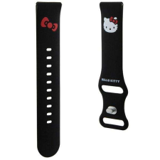 Hello Kitty Univerzális Óra szíj Szilikon 20mm - Fekete okosóra kellék