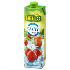 HELLO KITTY Viva zero szamócalé 1000 ml 102982 reform élelmiszer