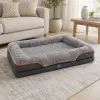 HelloSkippy Ortopéd kutyafekhely vízlepergetős plüss 106*80 cm