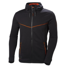 Helly Hansen Chelsea Evolution cipzáras kapucnis pulóver - fekete, méret: XXL