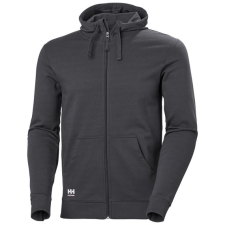 Helly Hansen Classic cipzáras kapucnis pulóver - szürke, méret: M munkaruha