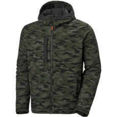 Helly Hansen Kensington kapucnis Softshell kabát - terepmintás, méret: M