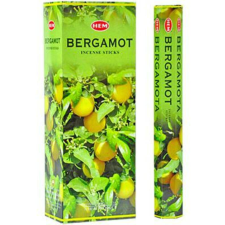 HEM Bergamot / Bergamott füstölő hexa indiai 20 db füstölő
