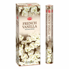  HEM French Vanilla / Francia Vanília füstölő hexa indiai 20 db dekorációs kellék