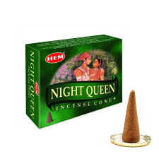  HEM Kúpfüstölő - Éjkirálynő (Night Queen) füstölő