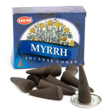  HEM Myrrh mirha illatú kúpfüstölő füstölő