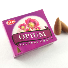 Hem Opium (Ópium) Indiai Kúpfüstölő (10db) füstölő
