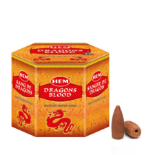  HEM Visszaáramló Kúpfüstölő - Sárkányvér (Dragons Blood) füstölő