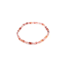 Hematoid kvarc korong karkötő 4x2,5mm karkötő