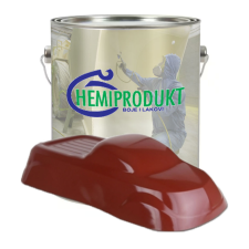 Hemiprodukt 1K Ipari Fedőfesték - RAL8012 - Red Brown zománcfesték