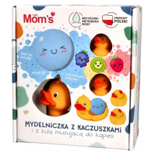 Hencz Toys Gumikacsák és pezsgő fürdőbomba (534) fürdőszobai játék