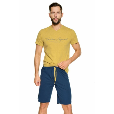 henderson Pulse férfi pizsama, sárgásbarna XL