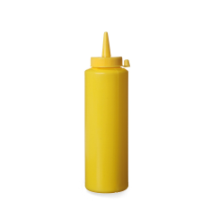 Hendi Adagoló flakonok - Citromsárga - 0.35 L - ø55x(H)205 mm - HENDI 557808 konyhai eszköz