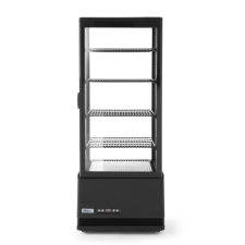 Hendi Bemutató vitrin 98L - fekete - 230V / 210W - 452x406x(H)1116 mm - HENDI 233269 hűtőgép, hűtőszekrény