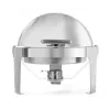 Hendi Chafing edény - kerek Rolltop fedővel - 5.6 L - 510x540x(H)480 mm - HENDI 470312