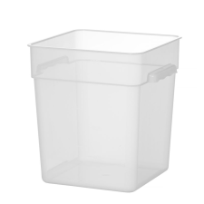 Hendi Ételtároló doboz - mércés jelzéssel - 17,2L - 290x290x(H)320mm - HENDI 870952 papírárú, csomagoló és tárolóeszköz