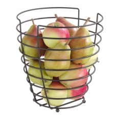 Hendi Gyümölcsös kosár fekete - ø230x(H)250 mm - HENDI 427187 konyhai eszköz