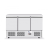 Hendi Háromajtós hűtött munkaasztal Kitchen Termékcsalád 380L - Kitchen Line - 230V / 220W - 2/8˚C - 1365x700x(H)880 mm - HENDI 232026