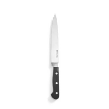Hendi Kitchen Line szeletelő kés 33 cm FEKETE POM NYÉL konyhai eszköz