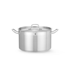 Hendi Közepes fazék- fedővel, HENDI, Profi Termékcsalád, 10L, ⌀280x(H)170mm konyhai eszköz