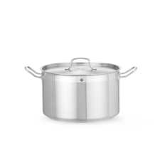 Hendi Közepes fazék- fedővel, HENDI, Profi Termékcsalád, 15L, ⌀320x(H)190mm konyhai eszköz