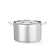 Hendi Közepes fazék- fedővel, HENDI, Profi Termékcsalád, 23,5L, ⌀360x(H)230mm konyhai eszköz