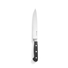 Hendi Szeletelő kés - Kitchen Line - Fekete - 330x15x(H)30 mm - HENDI 781340 kés és bárd