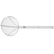 Hendi Szűrőkanál - Világos szürke - ø200 mm - HENDI 640609 konyhai eszköz