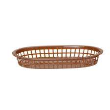 Hendi Tálaló kosarak fast food stílusban, HENDI, Barna, 6 db., 275x175x(H)38mm konyhai eszköz