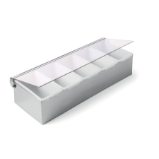 Hendi Tároló doboz - 5 rekesz - 375x140x(H)90 mm - HENDI 552100 konyhai eszköz