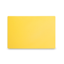 Hendi Vágódeszka HACCP 450x300 - Citromsárga - 455x300x(H)13 mm - HENDI 825563 konyhai eszköz