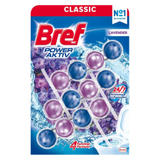 HENKEL Bref Power Aktív Wc Lavender 3x50g tisztító- és takarítószer, higiénia