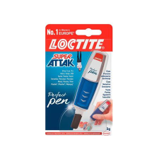 HENKEL Pillanatragasztó, 3 g, HENKEL "Loctite Super Bond CEATIVE Perfect Pen" ragasztó
